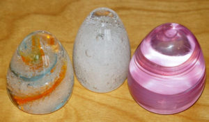 Egg paperweights