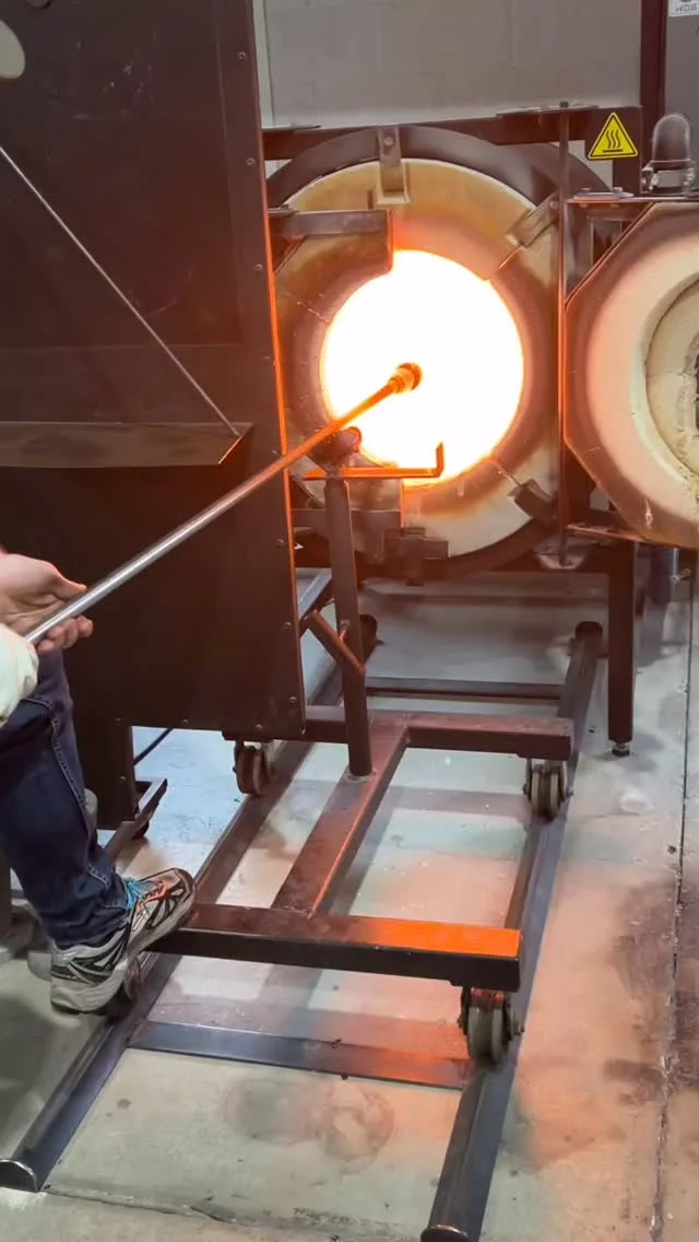 Jason Christian at Neusole Glassworks Saturday, November 22 6:00 demonstration and gallery opening. @jasonchrisglass @glassblowerjack #neusoleglassworks #nonprofit #cincinnati #glassblowing #glass #masterglass