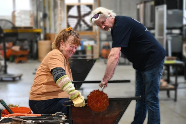 To get a preview, watch Karen on Season 4 of Blown Away on Netflix!

Karen Willenbrink-Johnsen and Jasen Johnsen
“NEW WORKS”
Saturday, February 28, 2026
Glass Demonstration and Reception start at 6:00pm FREE and open to the public

Neusole Glassworks
11925 Kempersprings Drive Cincinnati, Ohio 45240
(513) 751-3292

#neusoleglassworks #karenwillenbrinkjohnson #jasenjohnsen #glassblowingstars #demonstration #galleryopening @karen_willenbrink_johnsen