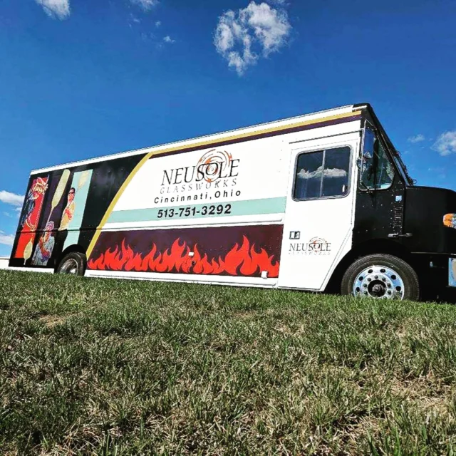 We are vending!!!!
The Suburban Flea at Wandering Monsters will take place on Sunday, August 9th from 11:00 a.m. to 4:00 p.m. (Anderson Township, Ohio) It is an outdoor market held rain or shine. We will also be vending. Stop by and enter to win a free glassblowing class for two! #neusoleglassworks #mobilehotshop #glass #festivals